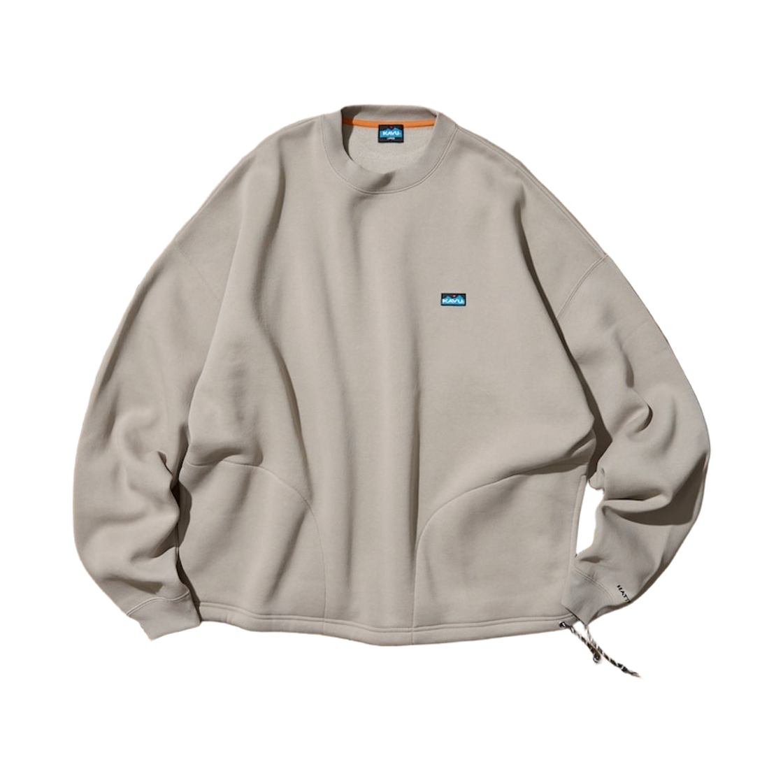 프릭스 스토어 x 카부 스페셜 에디션 스핀들 크루넥 스웨트셔츠 베이지(Freak's Store x Kavu Special Edition Spindle Crew Neck Sweatshirt Beige)