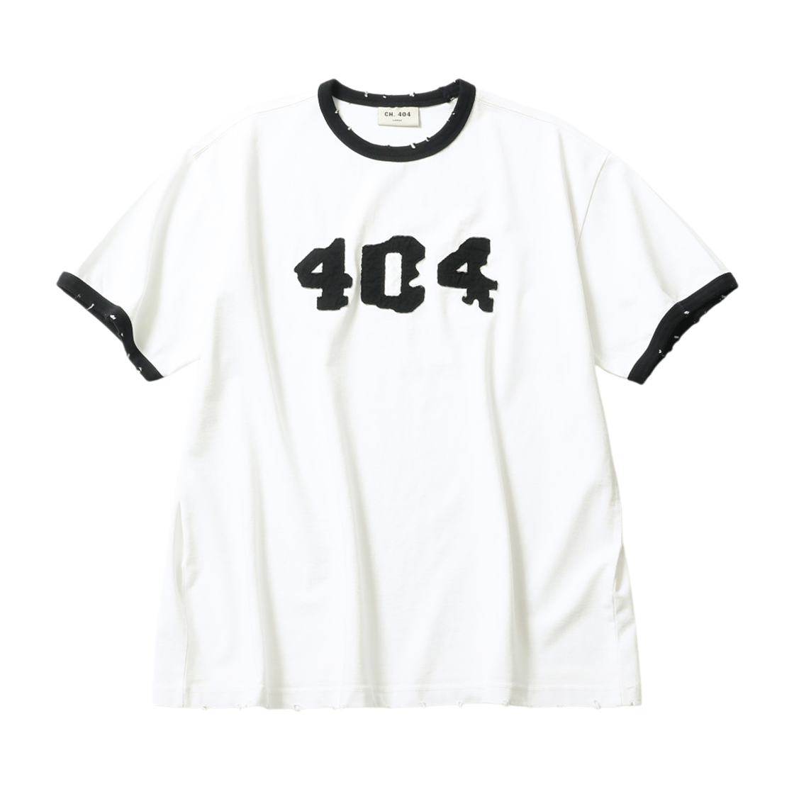 CH26SS31 CH. 404 404 Ringer Tee White