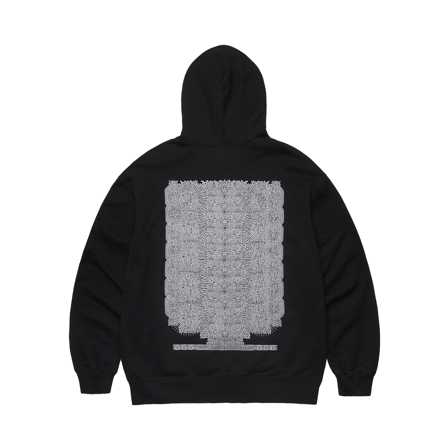 버날 타이거 CLOSER 풀 집 후디 블랙(BANAL TIGER Closer Full Zip Hoodie Black) - 2