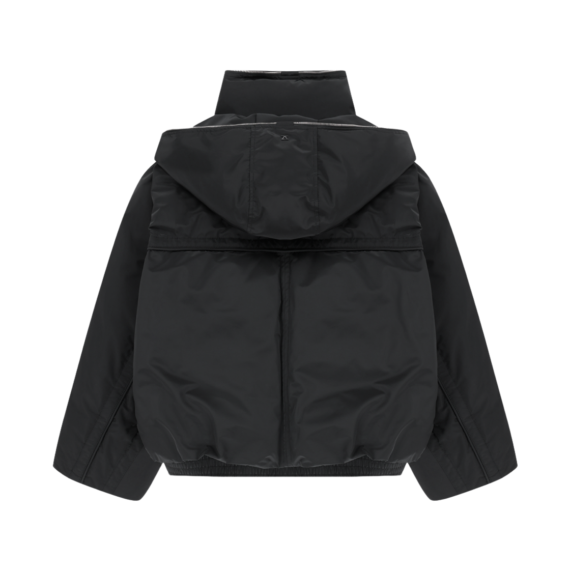 지오송지오 듀얼넥 숏 다운 점퍼 블랙 ZI6JP602BK(ZIOSONGZIO Dual Neck Short Down Jumper Black) - 2