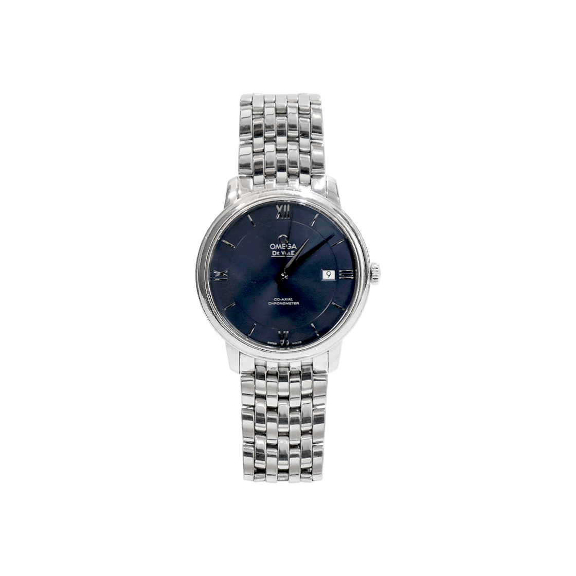 오메가 스틸 드빌 프레스티지 오토매틱 시계(Omega Steel De Ville Prestige Automatic Watch)