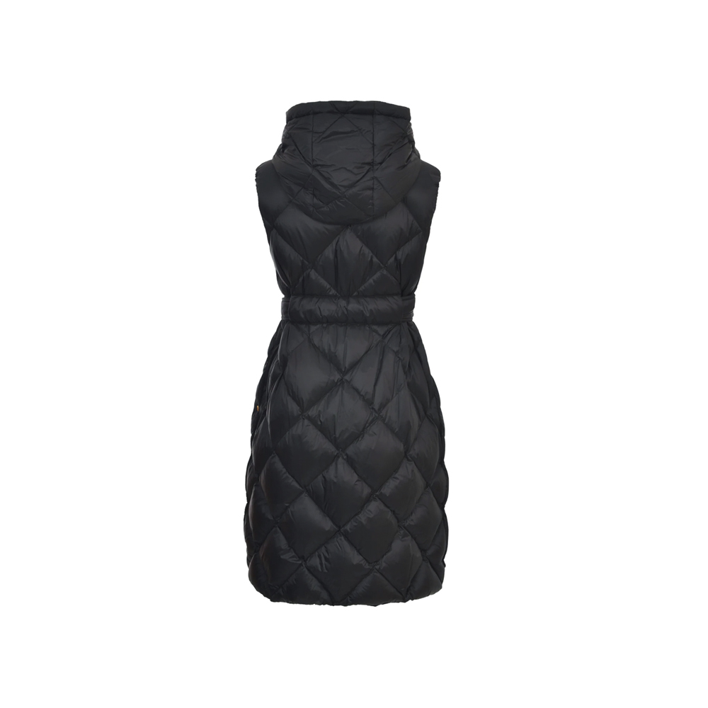 [15% 쿠폰] 막스마라 후드 퀄팅 패딩 코트 블랙([15% 쿠폰] Max Mara Tregil Hooded Quilted Padded Coat Black) - 3