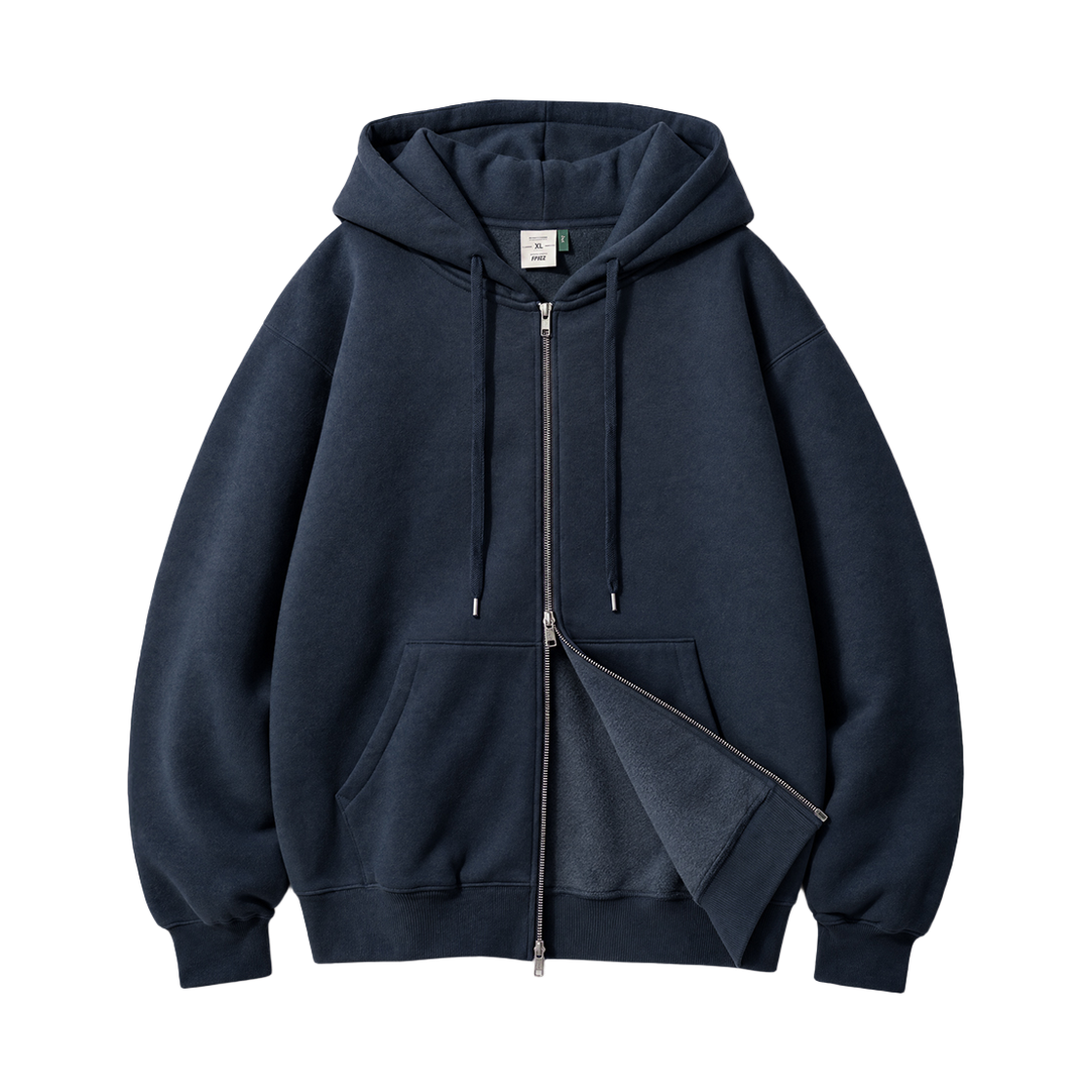 페플 974OG 프레임 후드집업 네이비 SJHD1597(FP142 9740g Frame Zip-up Hoodie Navy SJHD1597) - 1