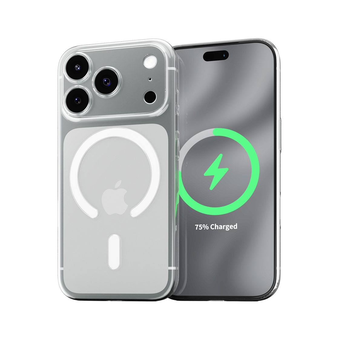 신지모루 맥세이프 슬림핏 젤리 케이스 반투명 케이스 아이폰 클리어(SINJIMORU MagSafe Slim Fit Jelly Case Translucent Case for iPhone Clear)