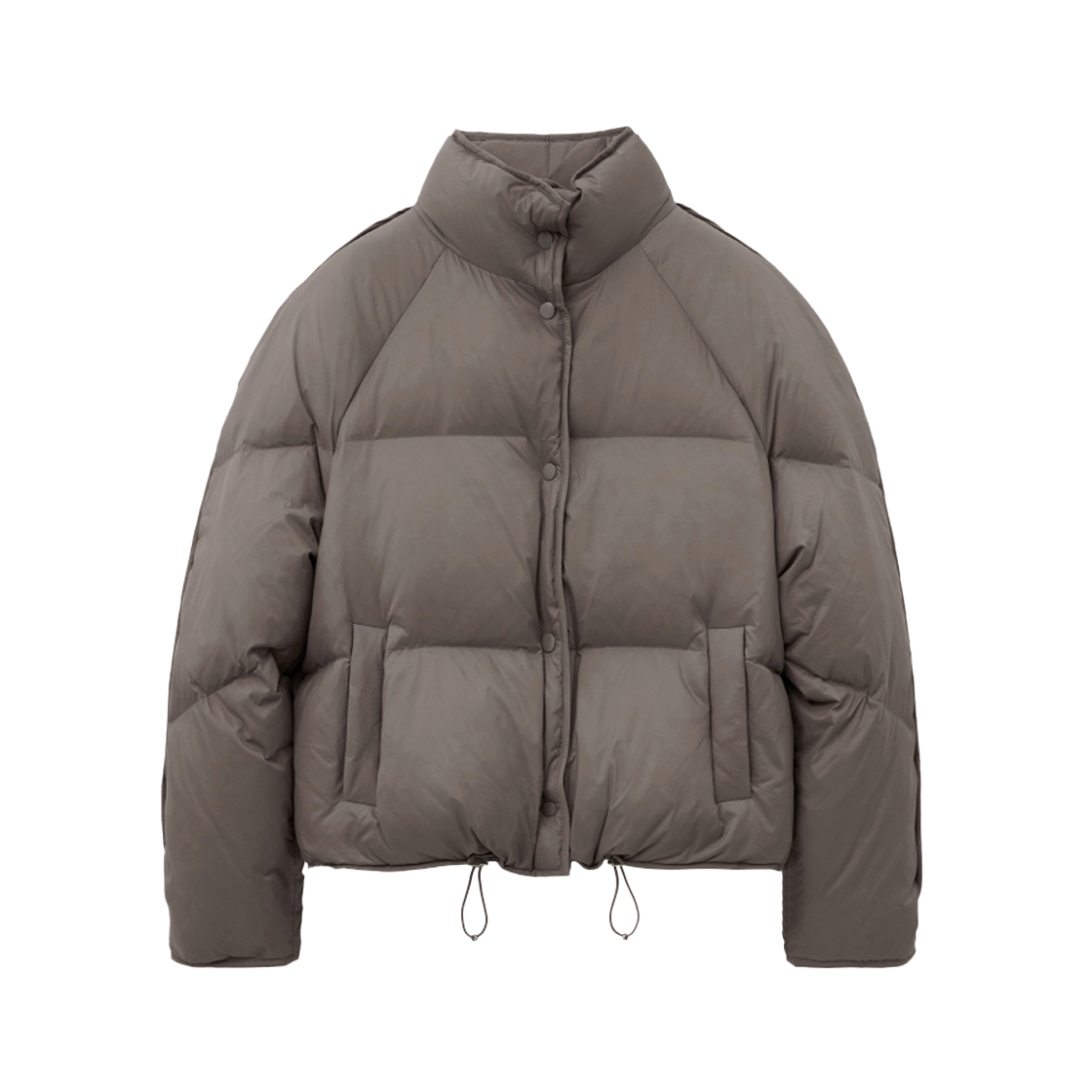 IW2E4JP01MC INSILENCE WOMEN Glossy Goose Down Jacket Mocha