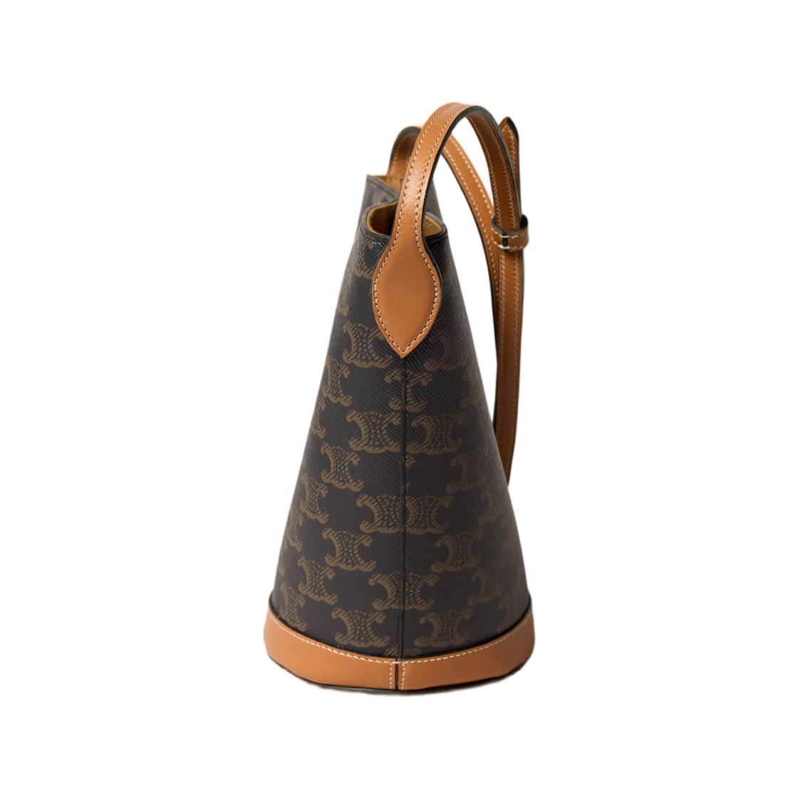 셀린느 리틀 버킷 트왈 트리옹프 미엘(Celine Little Bucket in Toile Triomphe Miel) - 2