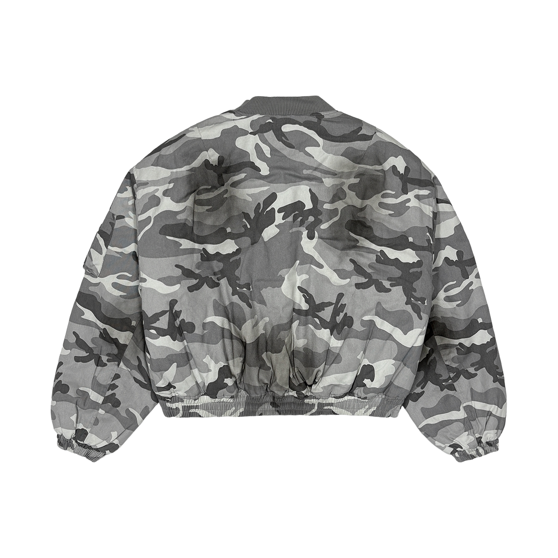 [KREAM 단독] 플레이버리즘 빈티지 워시드 봄버 자켓 더티 스노우 카모([KREAM 단독] Flavorism VTG Washed Bomber Jacket Dirty Snow Camo) - 2