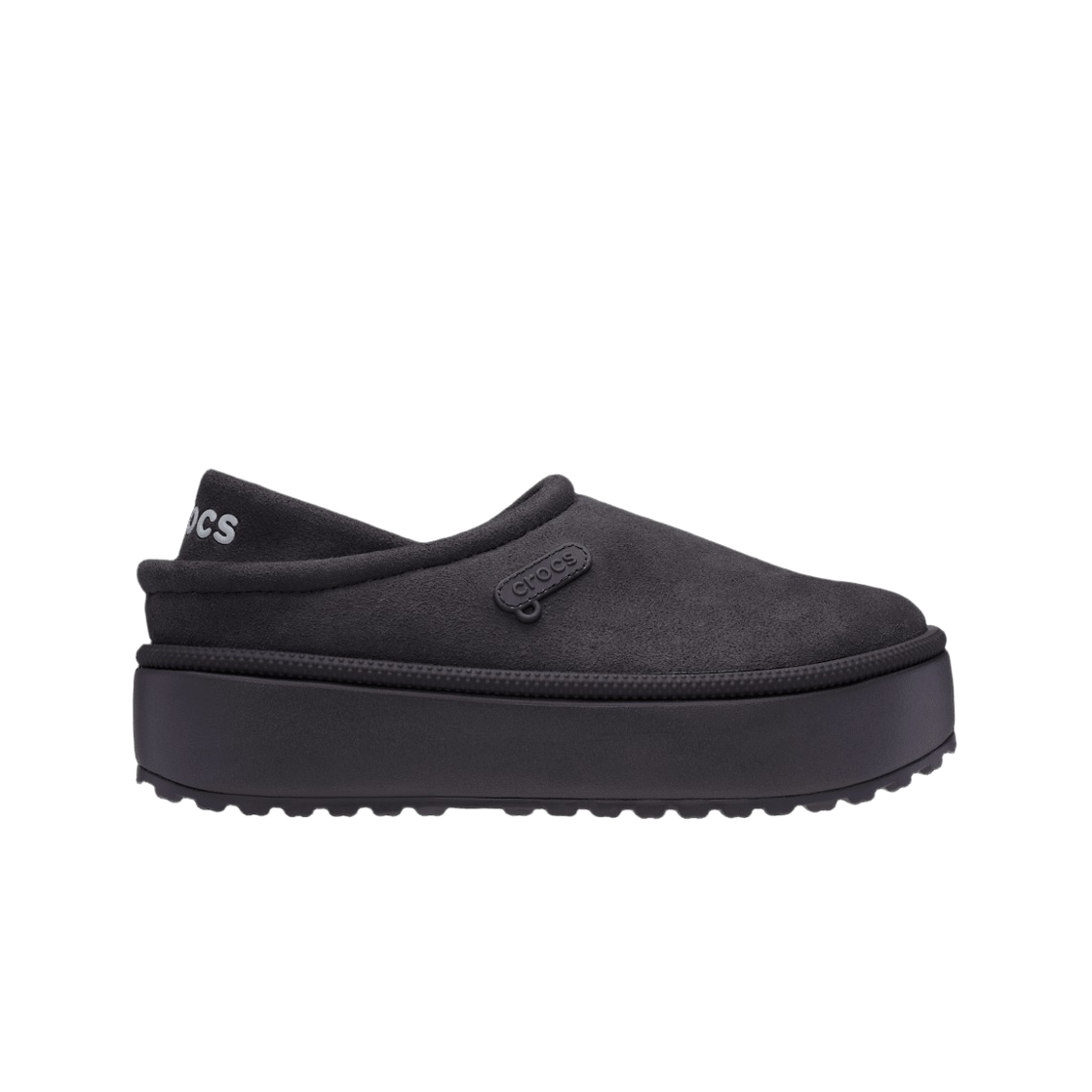214108-001 (W) Crocs Unfurgettable Platform Clog Black