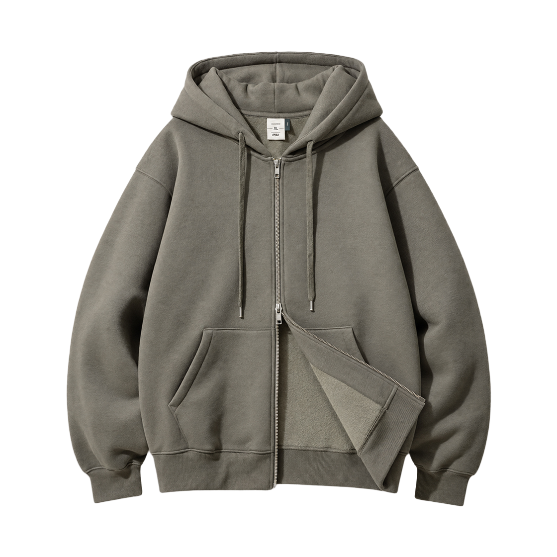 페플 974OG 프레임 후드집업 다크그레이 SJHD1597(FP142 9740g Frame Zip-up Hoodie Darkgray SJHD1597) - 1