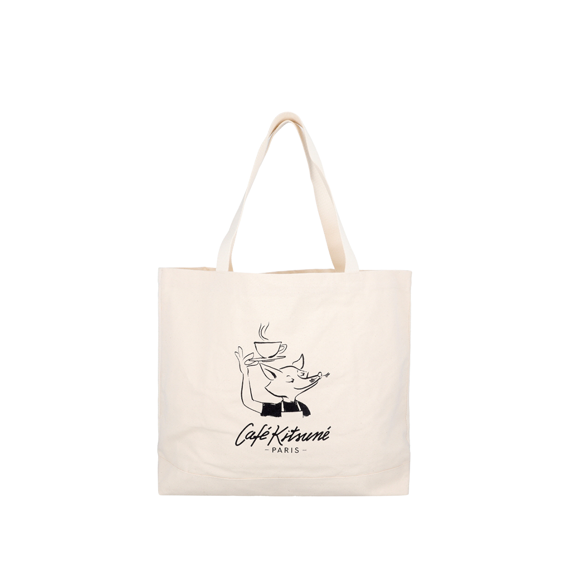 QU05120WW9042 P709 [15% 쿠폰] Maison Kitsune Barista Fox Tote Tapioca