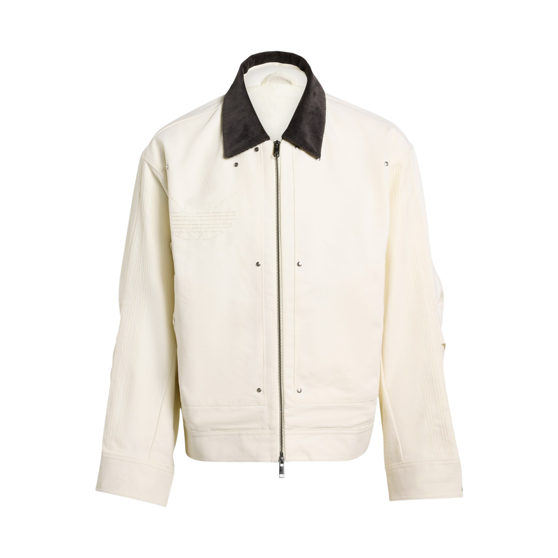 KD6568 Adidas Originals Premium Essentials Bomber Jacket Ivory - KR Sizing