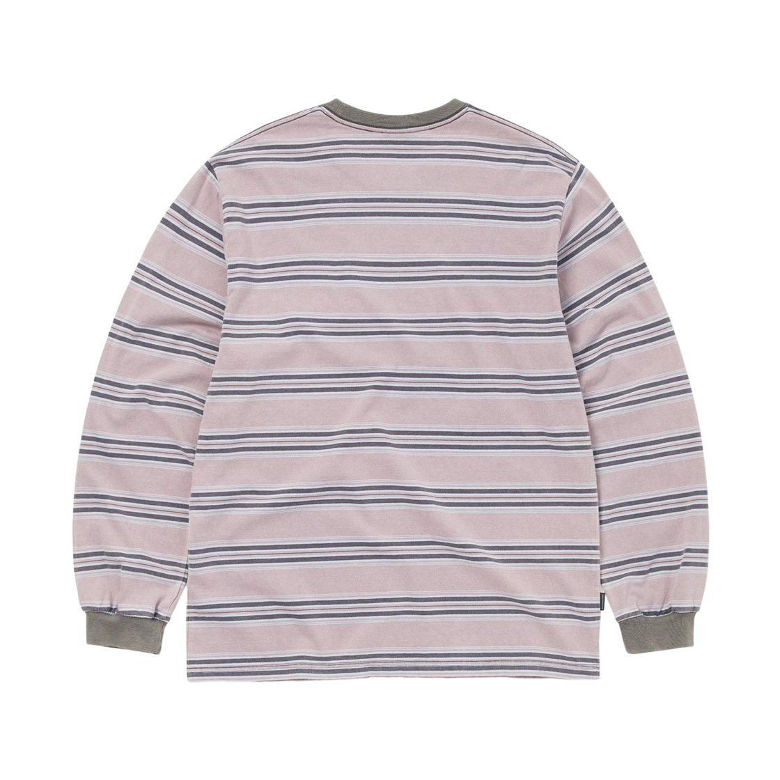 디스이즈네버댓 스트라이프 롱슬리브 티셔츠 퍼플(thisisneverthat Striped L/S T-Shirt Purple) - 2