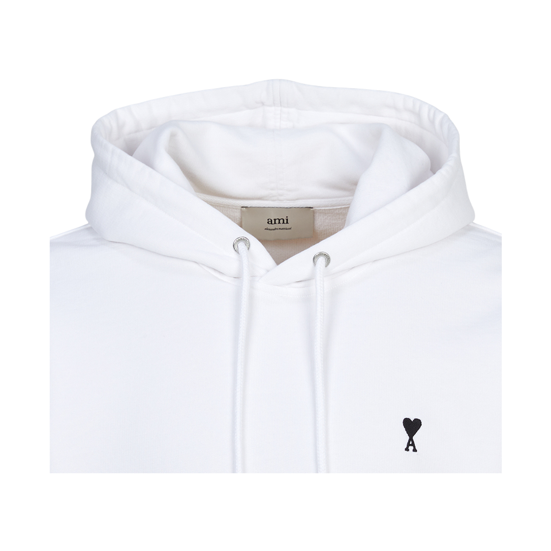 [15% 쿠폰] 아미 후드 스웨트셔츠 화이트([15% 쿠폰] AMI Hood Sweatshirt White) - 4