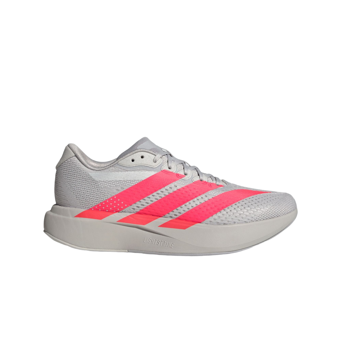 KZ6850 Adidas Adizero Pace Grey Two Lucid Red