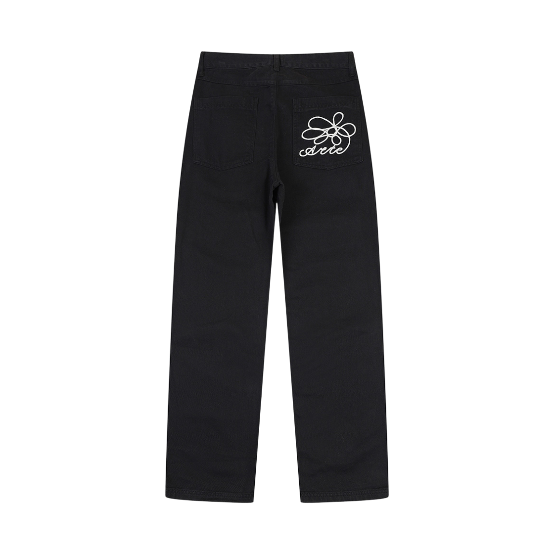 피어 아르테 앤트워프 엠브로이더리 포켓 팬츠 블랙(PEER Arte Antwerp Embroidery Pocket Pants Black) - 2