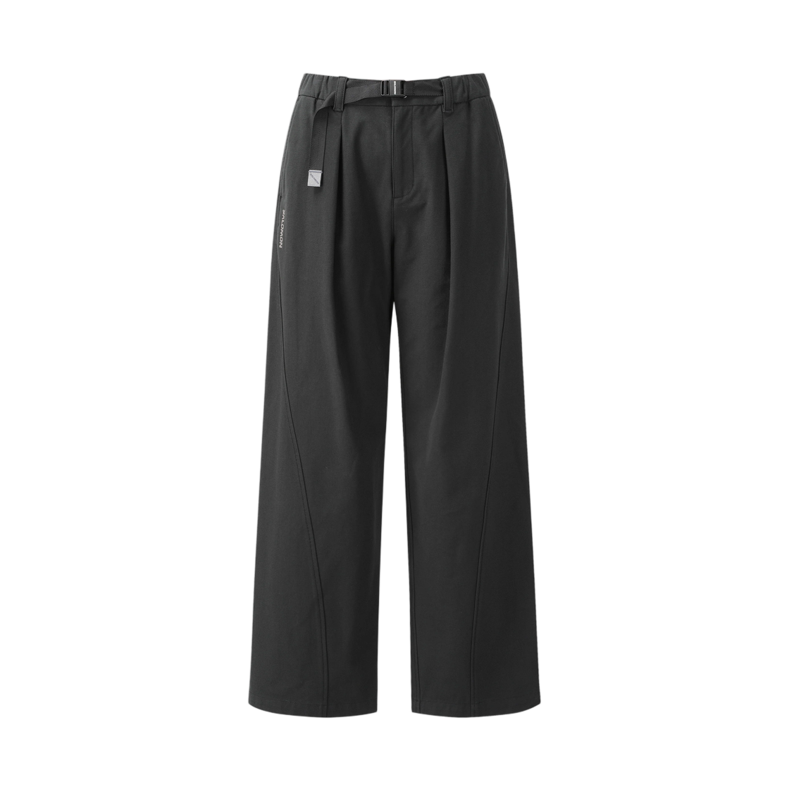 LD0397200 (W) Salomon Cush Flare Loose Fit Pants Black