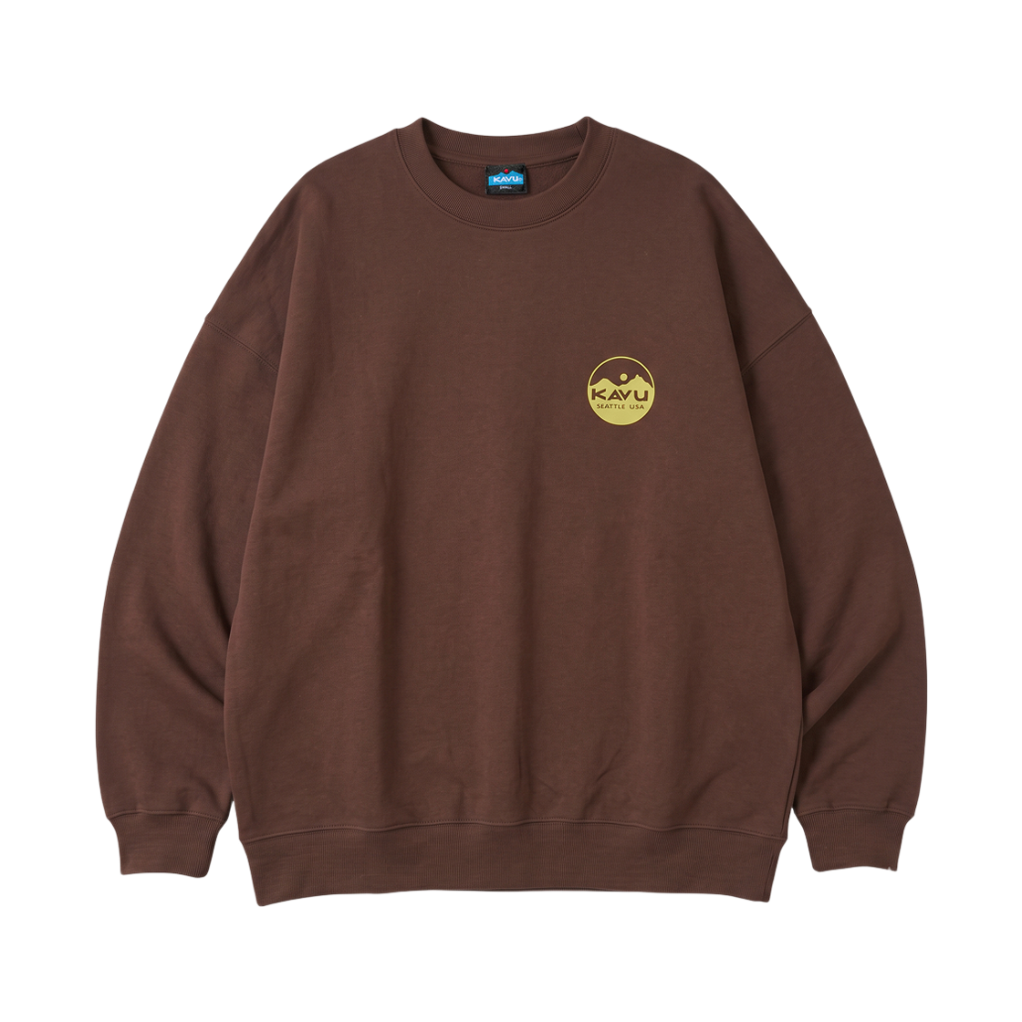 프릭스 스토어 x 카부 스페셜 에디션 서클 로고 스웨트셔츠 브라운(Freak's Store x Kavu Special Edition Circle Logo Sweatshirt Brown) - 2