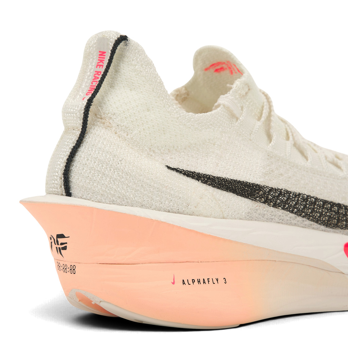 (W) 나이키 에어 줌 알파플라이 넥스트% 3 세일 크림슨 틴트((W) Nike Air Zoom Alphafly Next% 3 Sail Crimson Tint) - 8