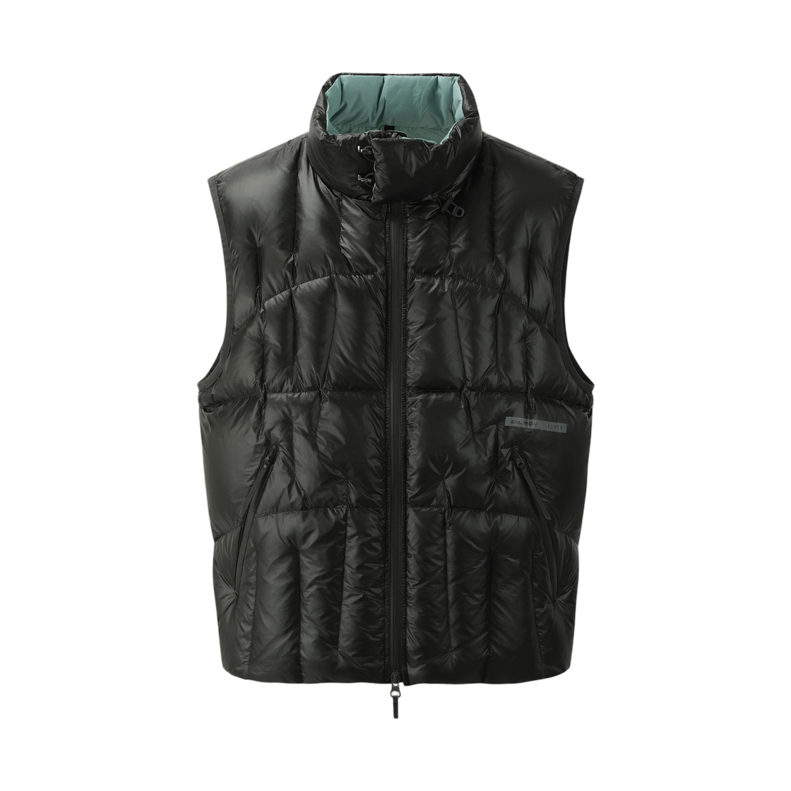 LD0392000 Salomon UNI Butte Convertible Down Vest Teal Blue