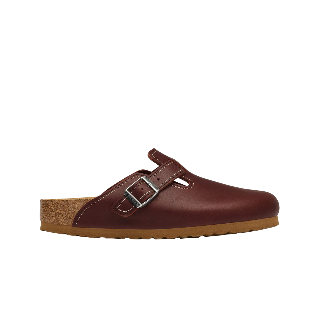 1032968 Birkenstock Natural Leather Boston Workwear Rust - Regular