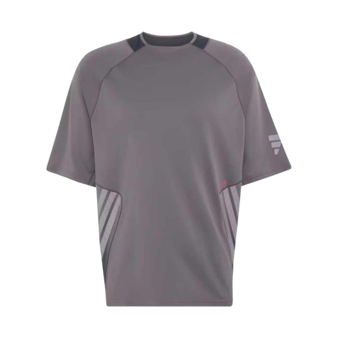 KU8464 Adidas Running Short Sleeve T-Shirt Grey Strata - KR Sizing