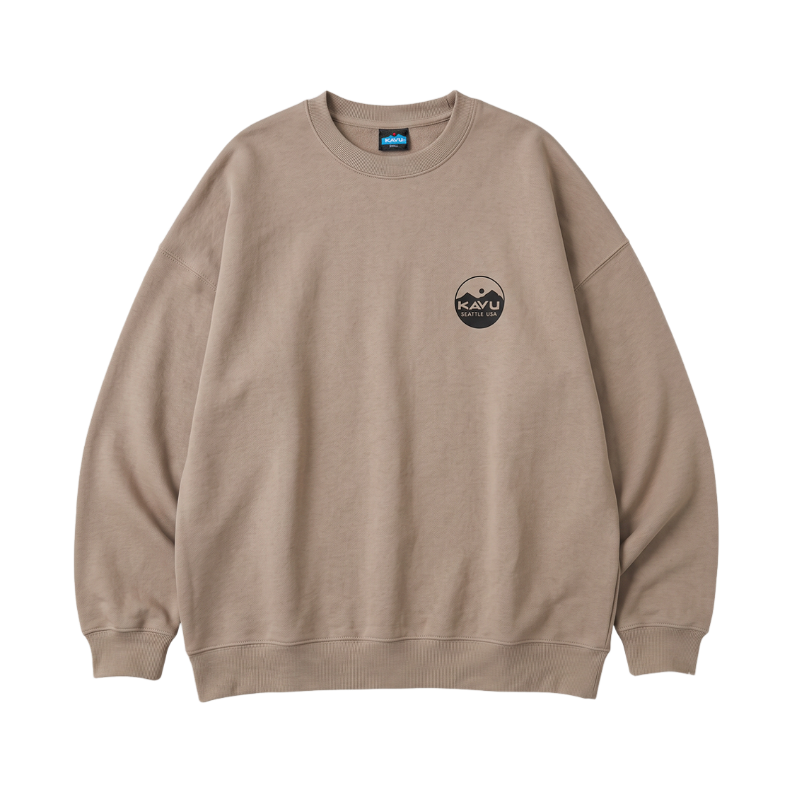 프릭스 스토어 x 카부 스페셜 에디션 서클 로고 스웨트셔츠 베이지(Freak's Store x Kavu Special Edition Circle Logo Sweatshirt Beige) - 2