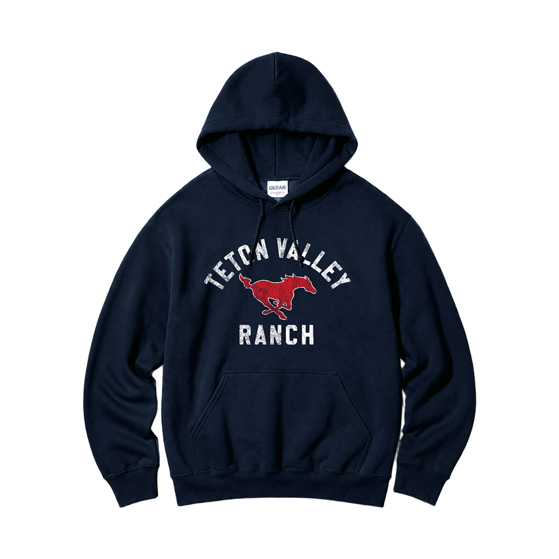 88500 Gildan x Vintage Collection RANCH Hooded Sweatshirt Navy