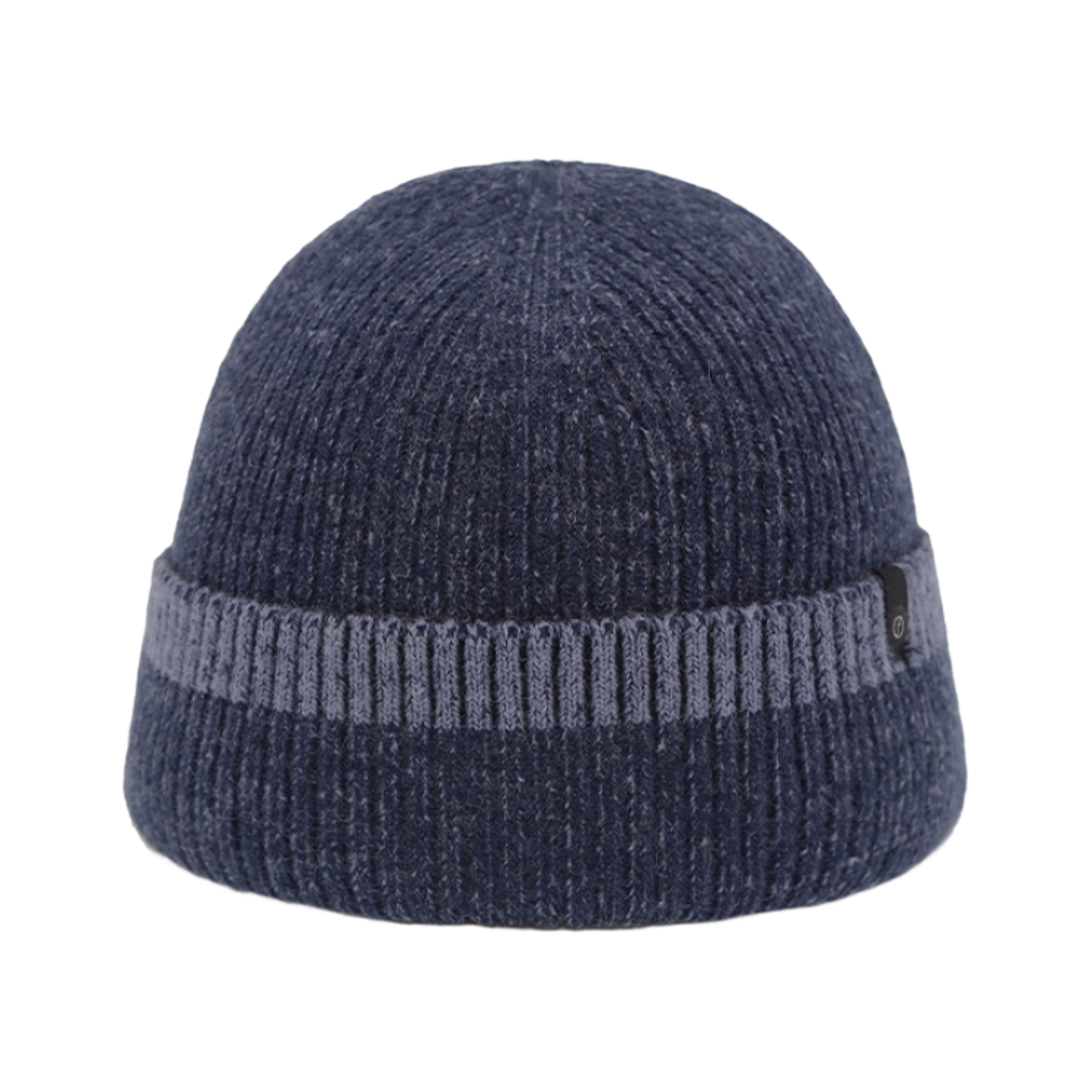 PMF026-04BN01 [AW26] moif Dual Yarn Knit Cap / Dusty Blue
