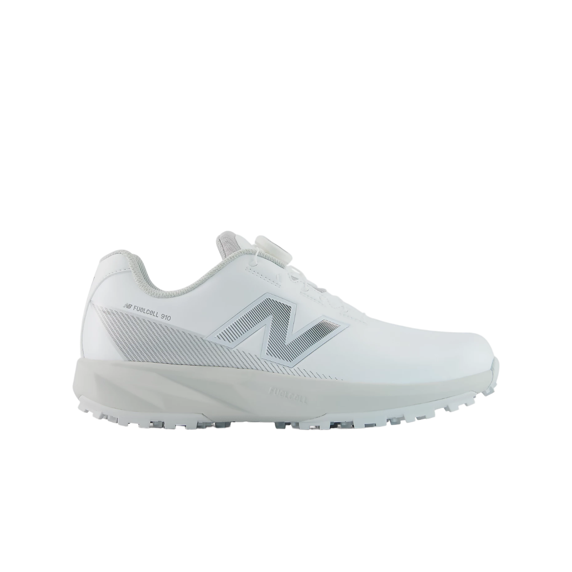 U910B9PE New Balance FuelCell 910 v1 Boa White Silver Metallic - 2E Wide