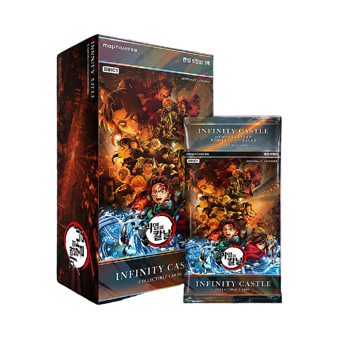 Mapniverse 귀멸의 칼날 -무한성- 콜렉트 카드(Mapniverse  Demon slayer Infinity Castle Booster box) - 3