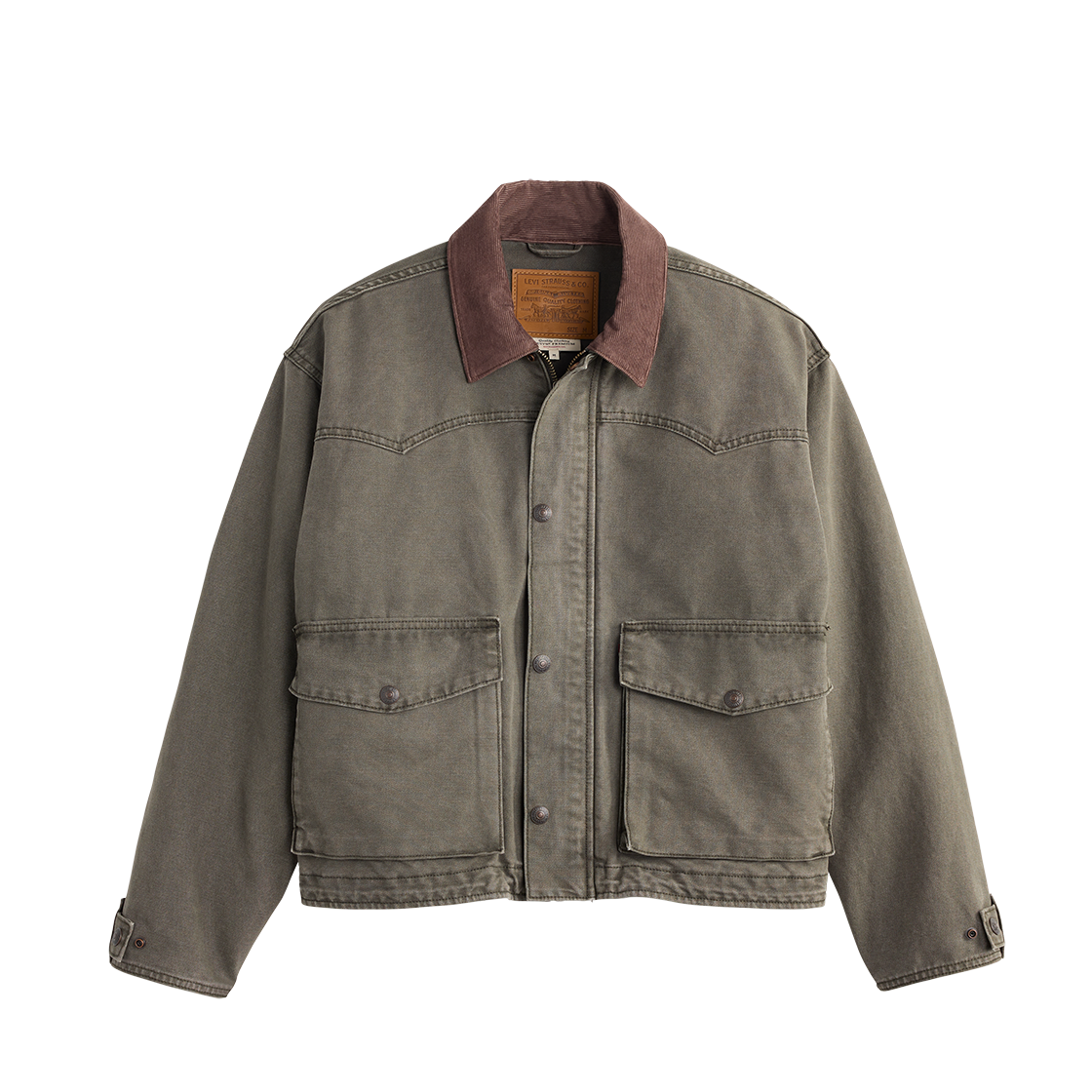 리바이스 웨스턴 힐탑 재킷 그린(Levi's Western Hilltop Jacket Green) - 1