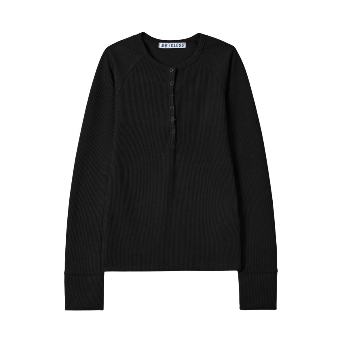 게이트리스 오픈 베이직 티셔츠-블랙(Gateless Open Basic T-Shirt-Black)