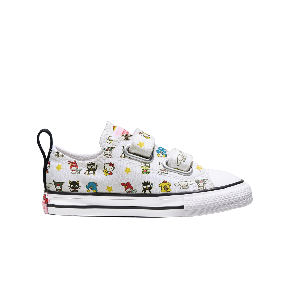 A17703C (Infant) Converse x Sanrio Hello Kitty and Friends Series Chuck Taylor All Star Easy On Vest Friends Forever White