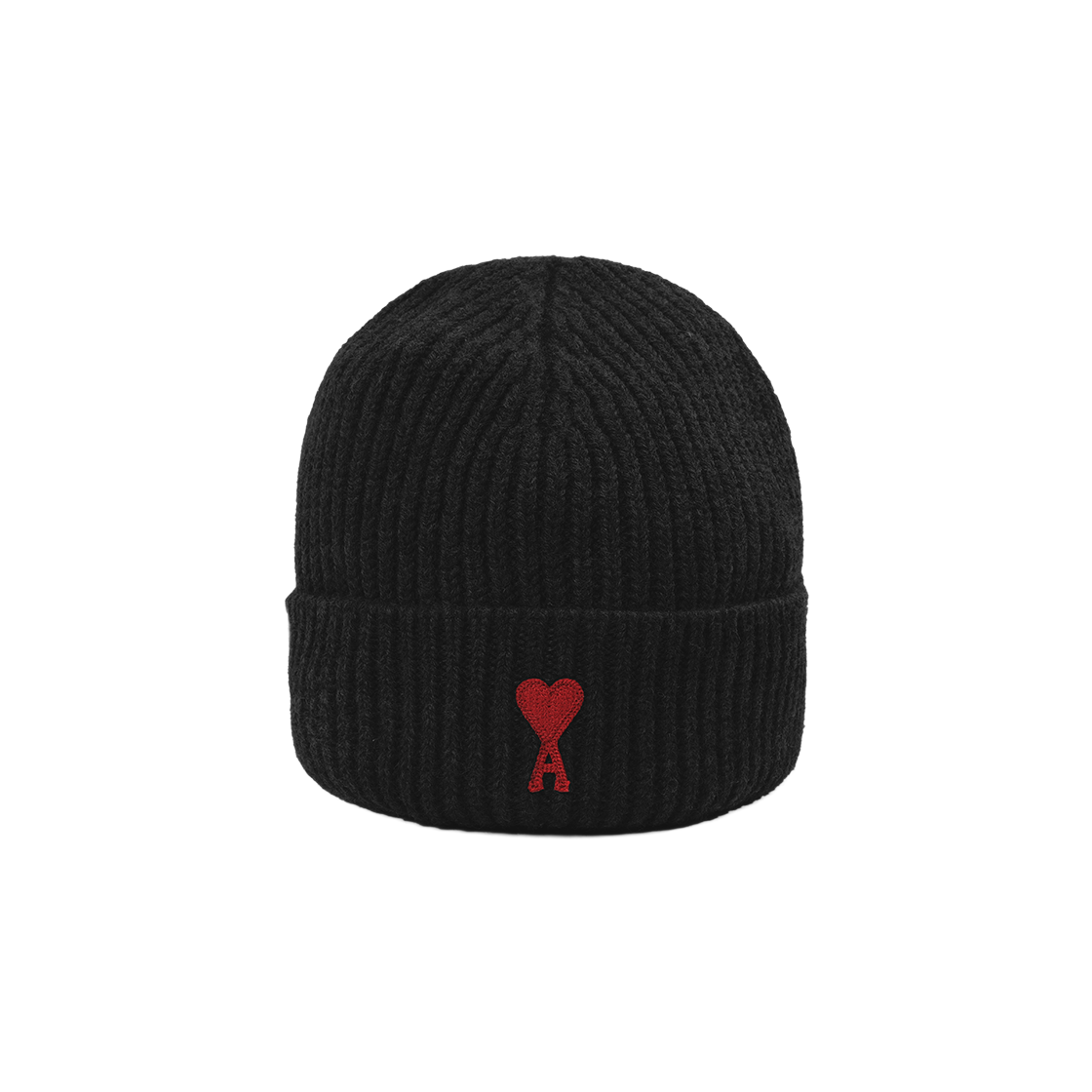 BFUHA116 018 009 [15% 쿠폰] AMI Beanie Black