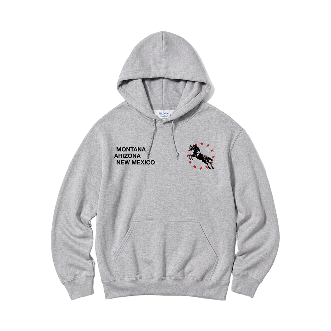 88500 Gildan x Vintage Collection MONTANA Hooded Sweatshirt Gray