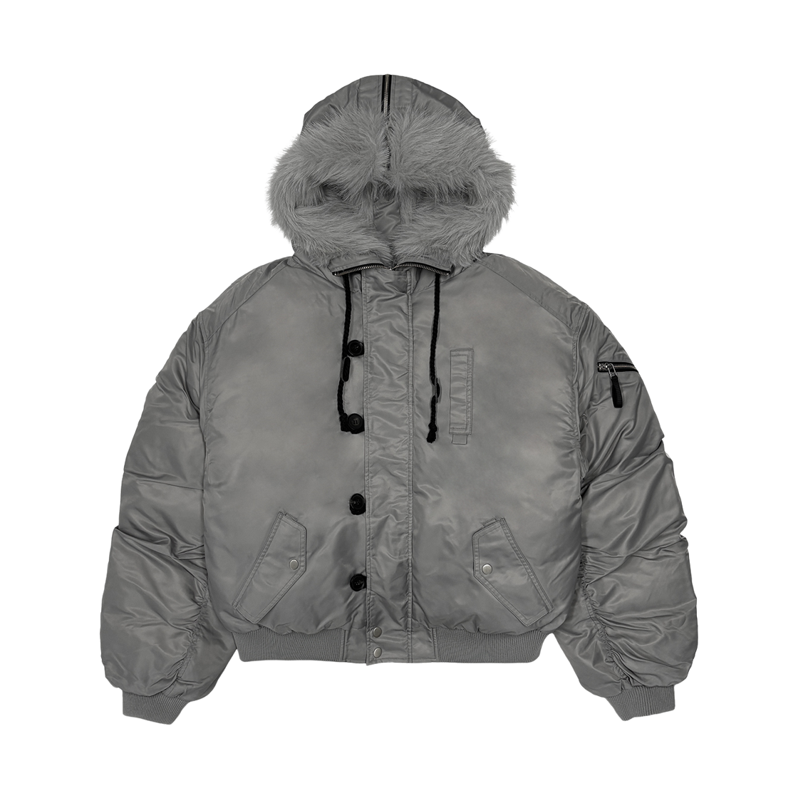 [KREAM 단독] 플레이버리즘 N-2B 봄버 자켓 그레이([KREAM 단독] Flavorism N-2B Bomeber Jacket Gray)