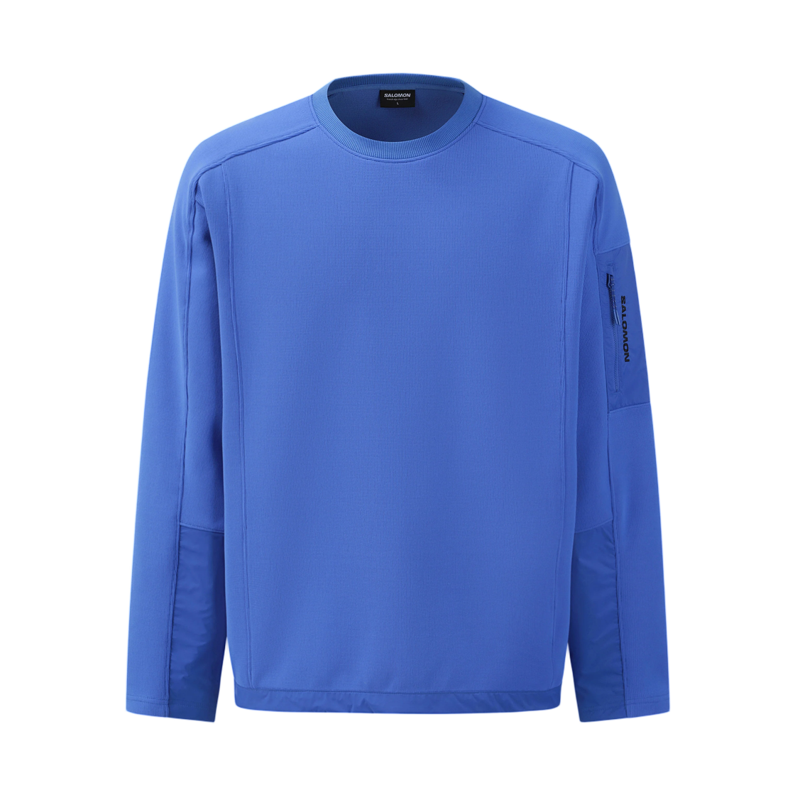 LD0394300 Salomon UNI Quarterface Sweatshirt Royal Blue
