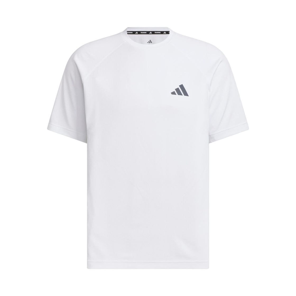 KF9123 Adidas Tech Essentials Cool Touch Regular Fit Short Sleeve T-Shirt White - KR Sizing
