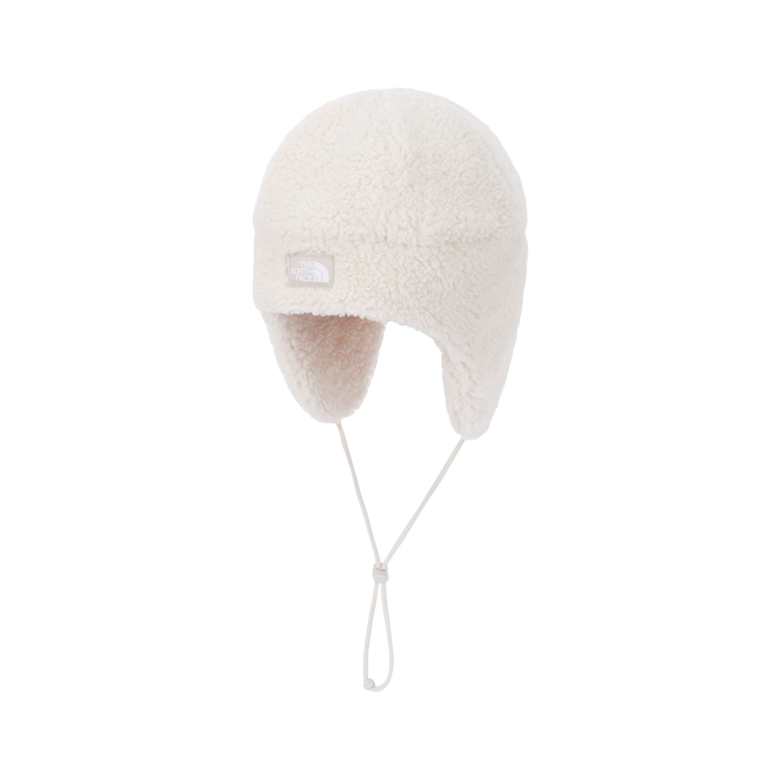 NE3BS51B The North Face FLUFFY EARMUFF BEANIE WHS