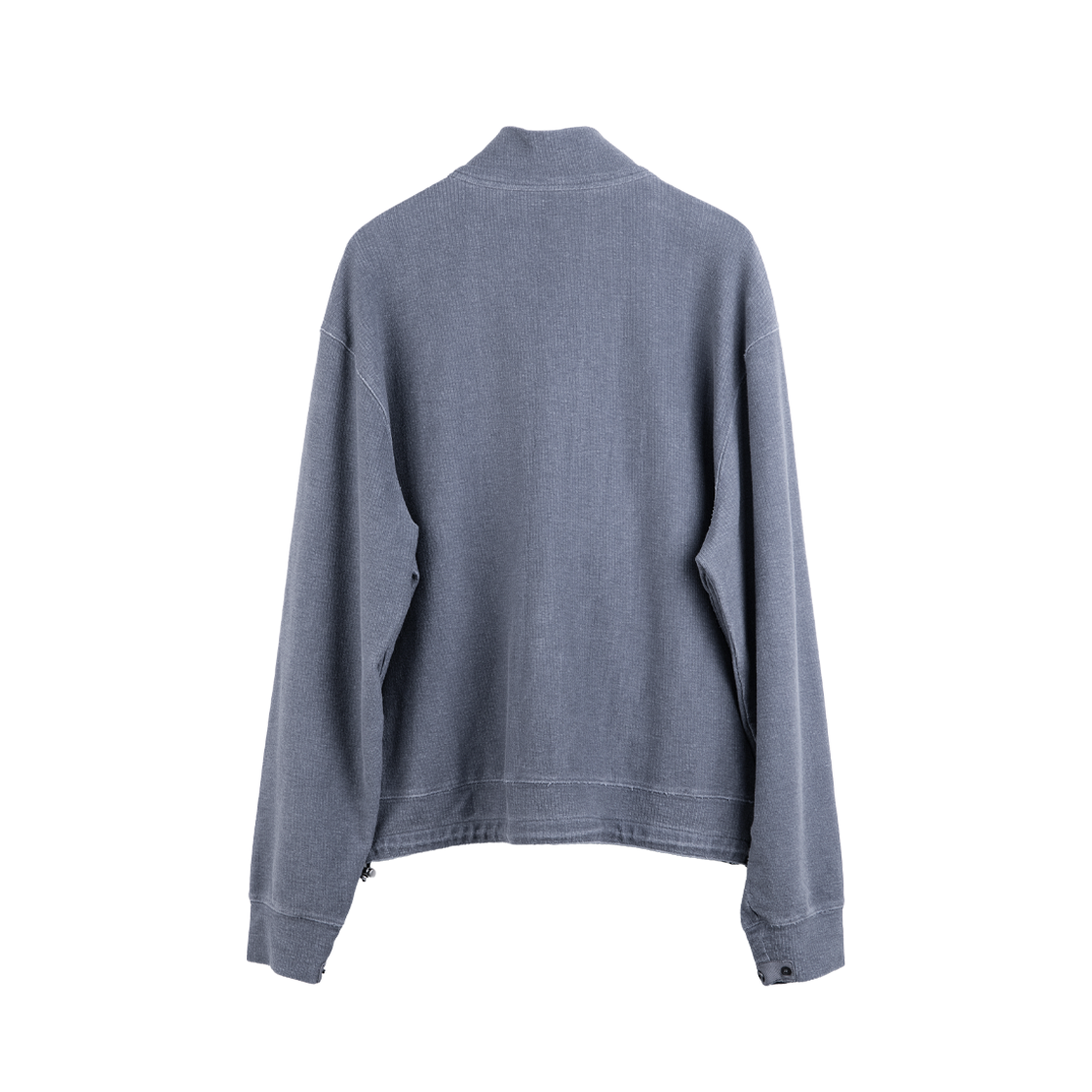 폴리테루 루즈드 집 업 자켓 블루(Polyteru Loosed Zip Up Jacket Blue) - 2