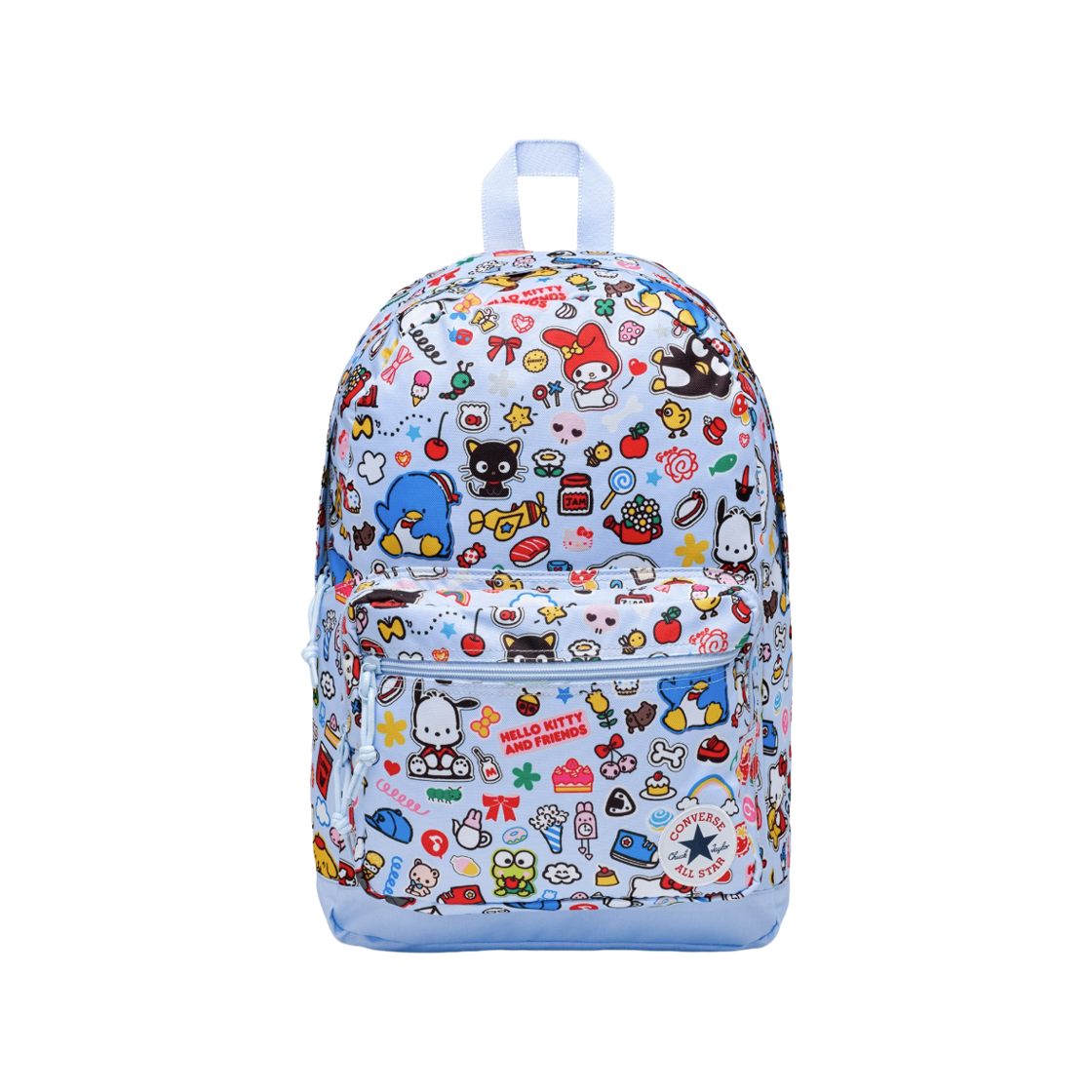 컨버스 x 산리오 캐릭터즈 시리즈 고 투 백팩 라이트 블루(Converse x Sanrio Hello Kitty and Friends Series Go 2 Backpack Light Blue) - 1