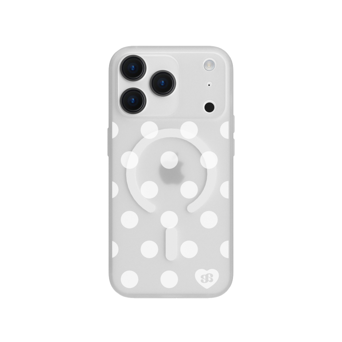 E2608_0017 EARPEARP Dot Pop Magsafe Translucent Hard Case