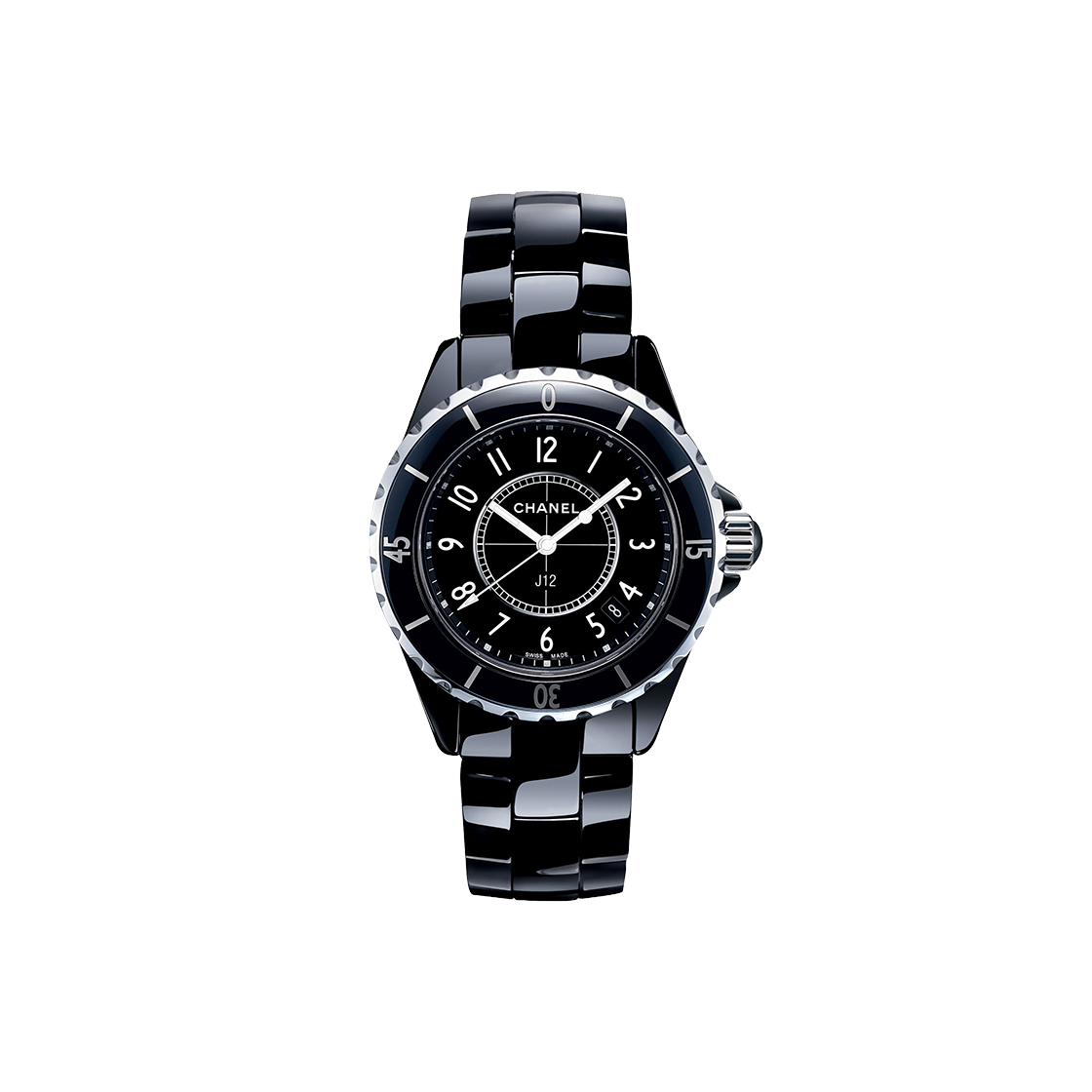ITFUDSGBBN7I Chanel J12 Black Arabic Watch
