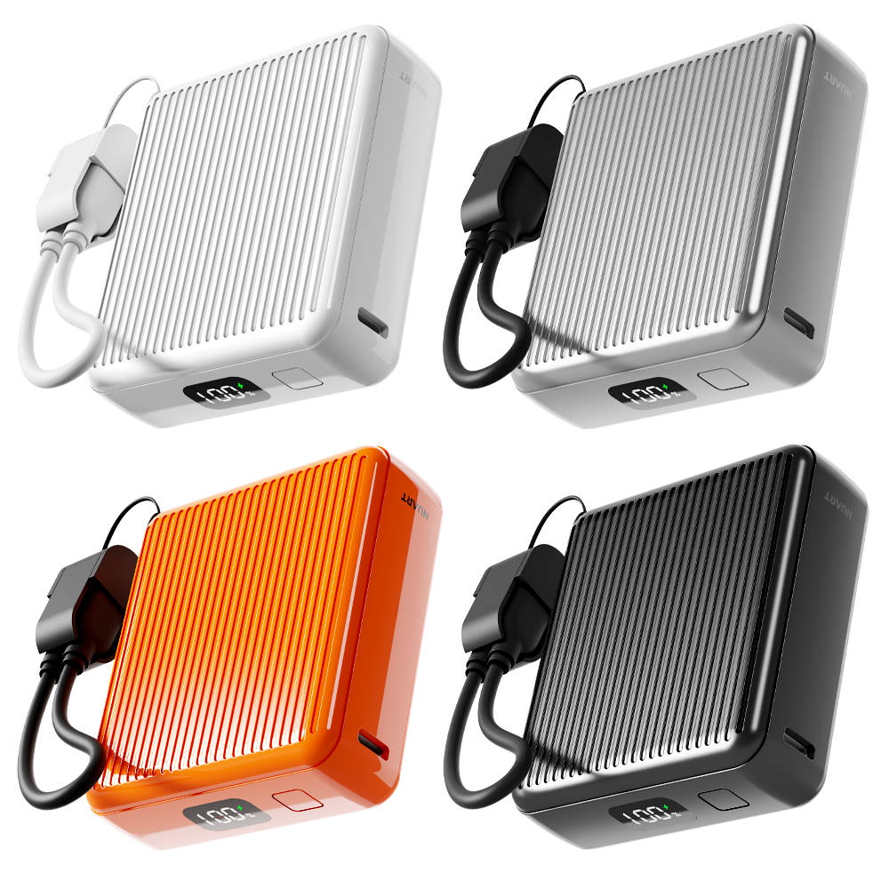 누아트 벨로 고속충전 대용량 미니 캐리어 보조배터리 10000mAh(NUART VELLO 10000mAh Mini Carry Power Bank)