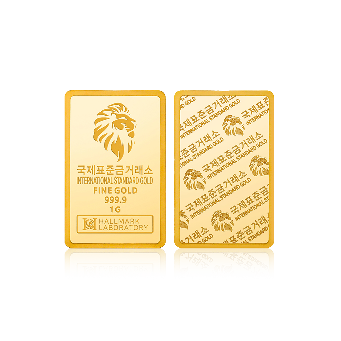- International Standard Gold -Gold Bar 1g