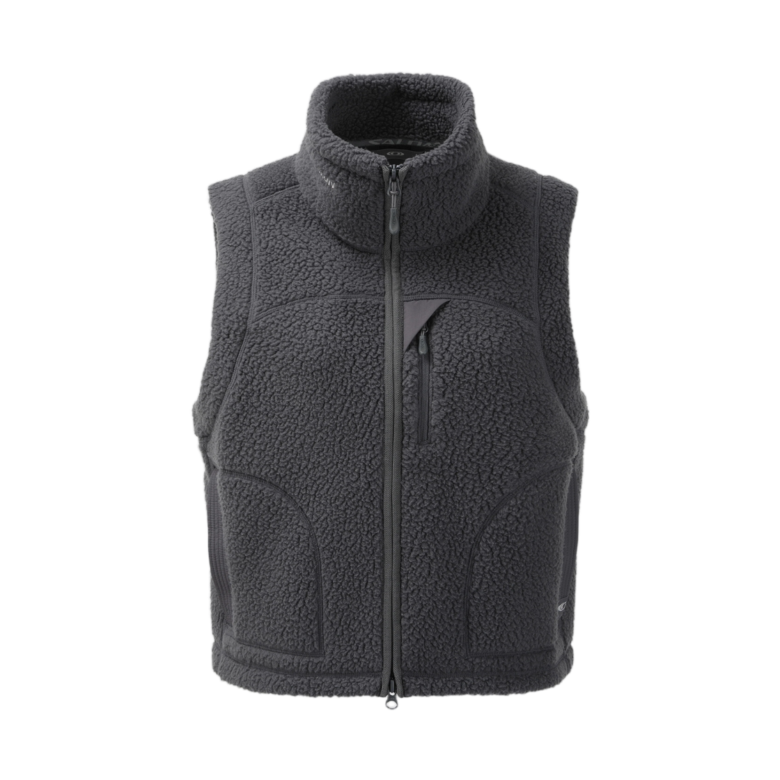 LD0459600 (W) Salomon Link Thermal Fleece Vest Dark Charcoal
