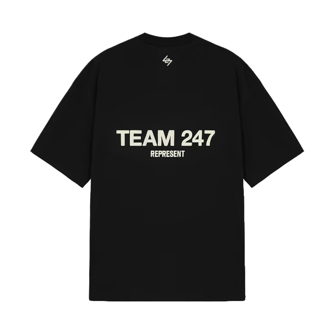 [KREAM 단독] 리프레젠트 팀 247 오버사이즈 티 제트 블랙 - 26FW([KREAM 단독] Represent Team 247 Oversized Tee Jet Black - 26FW) - 2