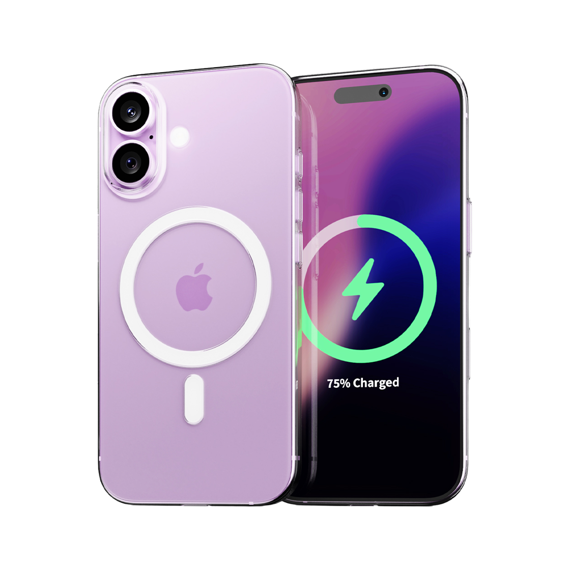 신지모루 맥세이프 슬림핏 젤리 케이스 반투명 케이스 아이폰 클리어(SINJIMORU MagSafe Slim Fit Jelly Case Translucent Case for iPhone Clear) - 2