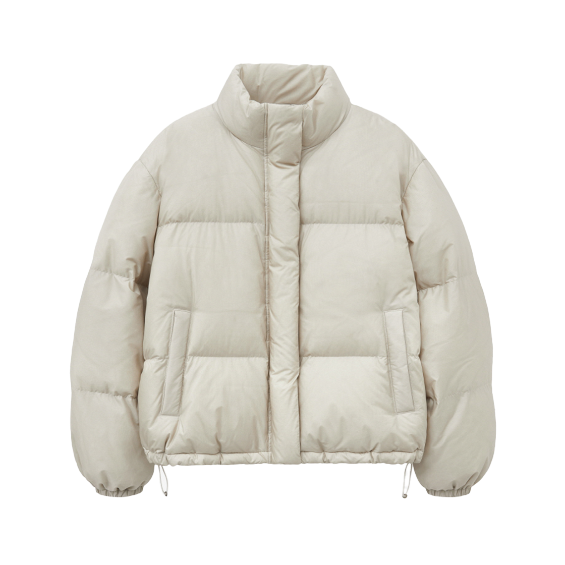 IW2E4JP02AB INSILENCE WOMEN Basic Ripstop Goose Down Ash Beige
