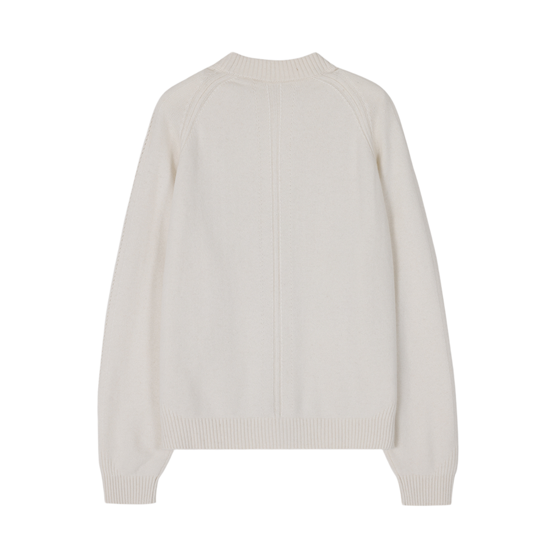 송지오 지제로 캐시미어 블렌드 브이넥 가디건 아이보리(SONGZIO ZZERO Cashmere Blend V Neck Cardigan Ivory) - 2